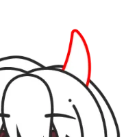 Horn Outline HSV